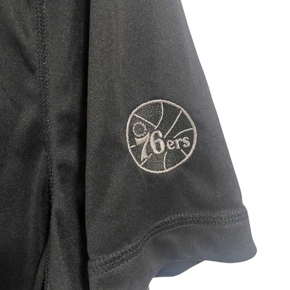 ALO Yoga CoolFit Black Philadelphia‎ 76ers Top Size L